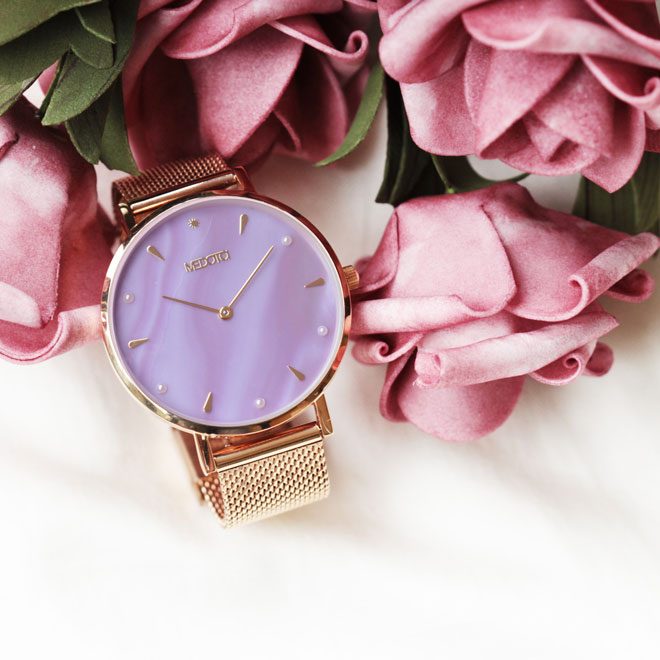 Rosegold / Purple